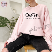 Load image into Gallery viewer, Custom Crewneck *Different Colour Options!*