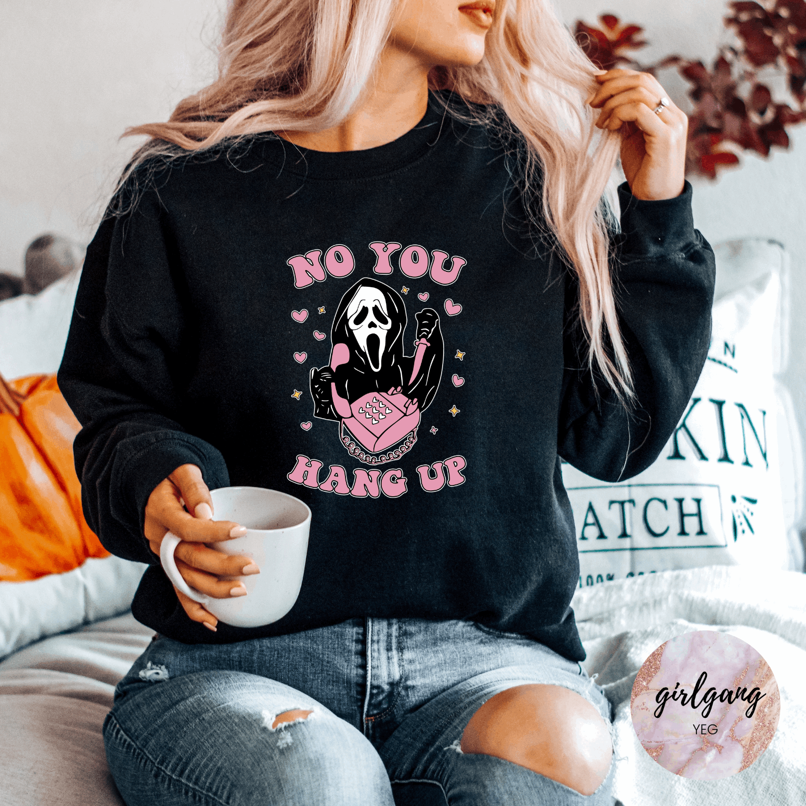 Girl gang sweater clearance