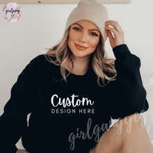 Load image into Gallery viewer, Custom Crewneck *Different Colour Options!*