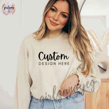 Load image into Gallery viewer, Custom Crewneck *Different Colour Options!*