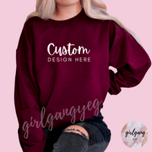 Load image into Gallery viewer, Custom Crewneck *Different Colour Options!*