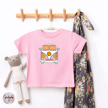 Load image into Gallery viewer, Hippie Bus Pink Kids T-Shirt
