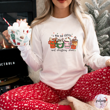 Load image into Gallery viewer, I Run On Coffee &amp; Christmas Cheer Long Sleeve
