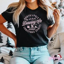 Load image into Gallery viewer, North Pole Brewing Co. T-Shirt | Light Pink Font
