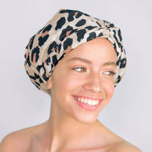 Load image into Gallery viewer, Luxury Leopard Shower Cap
